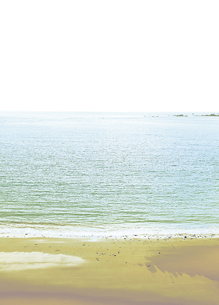 Papier peint Ciel Mer Plage